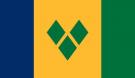 2\' x 3\' St. Vincent & the Grenadines High Wind, US Made Flag