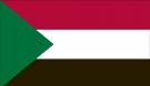 3\' x 5\' Sudan High Wind, US Made Flag