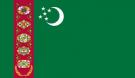 3\' x 5\' Turkmenistan High Wind, US Made Flag