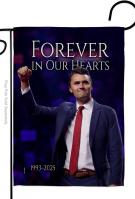 Forever In Our Hearts Garden Flag