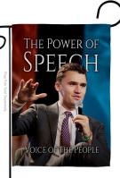 The Power Of Speech Garden Flag