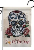 Day Of The Dead Garden Flag