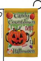 Candy Countdown Garden Flag