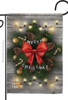 Lightful Merry Christmas Garden Flag