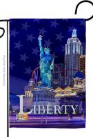 Freedom Of Liberty Decorative Garden Flag