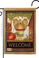 Welcome Garden Angel Garden Flag