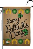 Happy Saint Patrick\'s Day Garden Flag