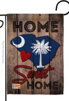 State South Carolina Home Sweet Garden Flag