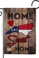 State North Carolina Home Sweet Garden Flag