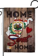 State West Virginia Home Sweet Garden Flag