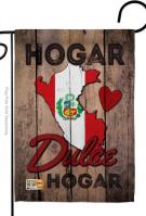 Peru Hogar Dules Garden Flag