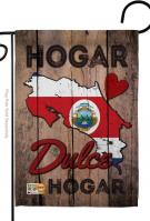 Costa Rica Hogar Dules Garden Flag