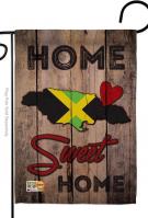 Jamaican Hogar Dules Garden Flag