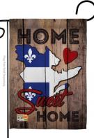 Quebec Home Sweet Garden Flag