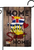 British Columbia Home Sweet Garden Flag