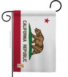 California Decorative Garden Flag