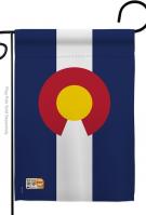 Colorado Decorative Garden Flag