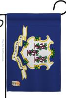 Connecticut Decorative Garden Flag