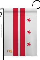 District Of Columbia Decorative Garden Flag