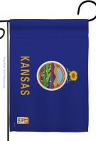 Kansas Decorative Garden Flag