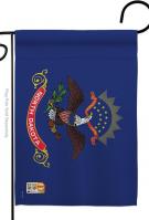 North Dakota Decorative Garden Flag