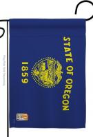 Oregon Decorative Garden Flag