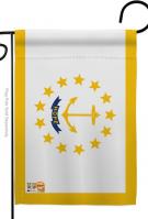 Rhode Island Decorative Garden Flag