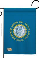 South Dakota Decorative Garden Flag