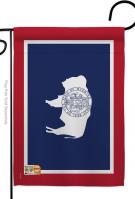 Wyoming Decorative Garden Flag
