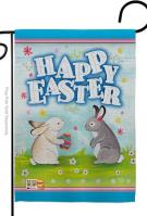 Happy Easter Bunnys Lovely Egg Garden Flag