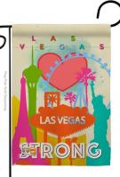 Las Vegas Strong Garden Flag