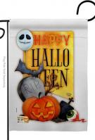 Happy Halloween Spirit Garden Flag