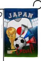 Japan Soccer Garden Flag