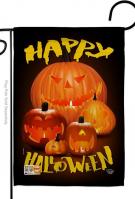 Halloween Pumpkin Patch Garden Flag