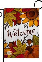 Autumn Welcome Garden Flag