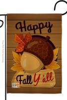 Happy Fall Y\'ll Garden Flag