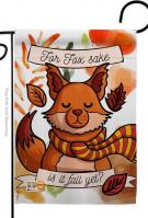 Fox Sake, Fall Yet Garden Flag