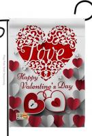 Royalty Love Garden Flag