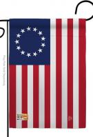 Betsy Ross Decorative Garden Flag