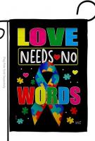 Love Need No Words Garden Flag