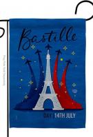 Bastille 14th July Garden Flag