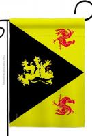 Provinces Of Belgium Drapeau Province BE Brabant Wallon Garden Flag