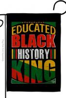 Educated Black History Garden Flag