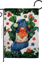 Winter Socks Gnome Garden Flag