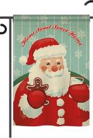 Sweet Home Santa Garden Flag