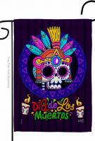 Dia de los Muertos Garden Flag