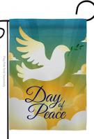 Day Of Peace Decorative Garden Flag