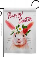 Sweet Easter Bunny Garden Flag