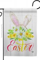 Floral Easter Garden Flag