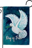 Together For Peace Garden Flag